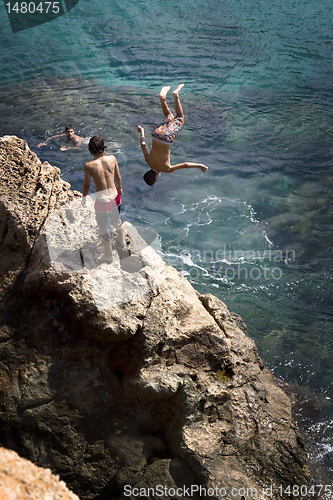 Image of Ibiza - swimmers