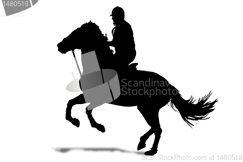 Image of rider silhouette 