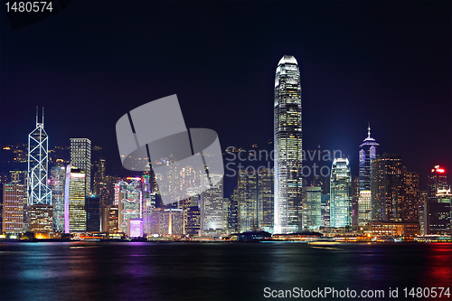 Image of Hong Kong night