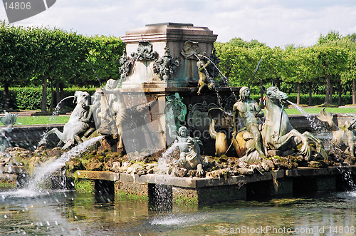 Image of Peterhof. Fountains.