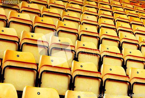 Image of seats in stadium