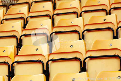 Image of seats in stadium