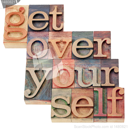 Image of get over it advice
