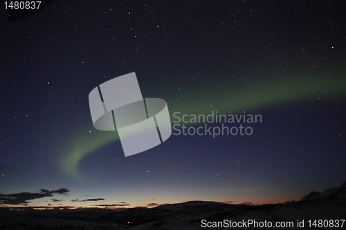 Image of aurora borealis