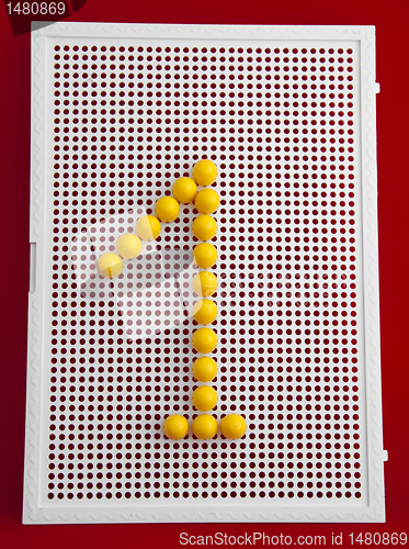 Image of Mosaic symbol number one