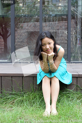 Image of Woman relaxing