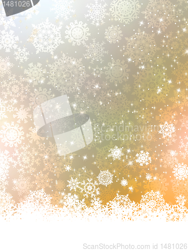 Image of Merry Christmas Greeting Card. EPS 8