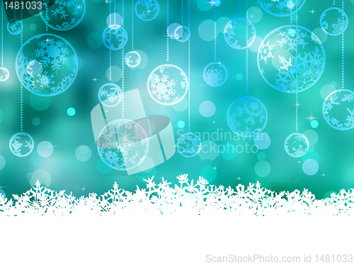 Image of Elegant christmas background. EPS 8