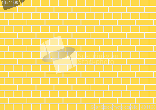 Image of yellow brick wall