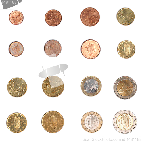 Image of Euro coin - Ireland
