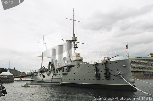 Image of St.-Petersburg. Cruiser Aurora.