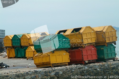 Image of Garbage containers