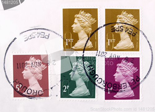 Image of Mail stamp