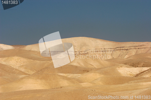 Image of View on Judea desert, Israel