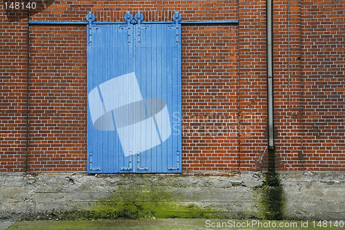 Image of Blue door