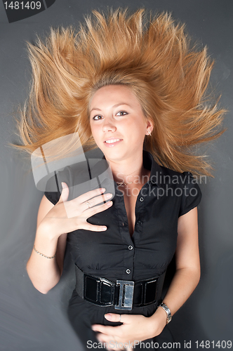 Image of Portrait of pretty woman