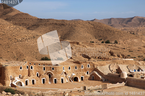 Image of Bedouin house in Tunisia