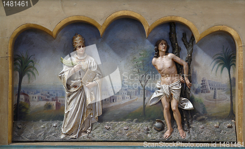 Image of Saint Fabian and San Sebastian