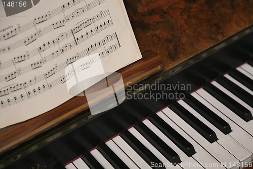 Image of Antique piano