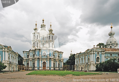 Image of St.-Petersburg. Smolny cathedral.