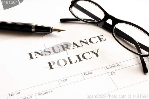 Image of insurance policy