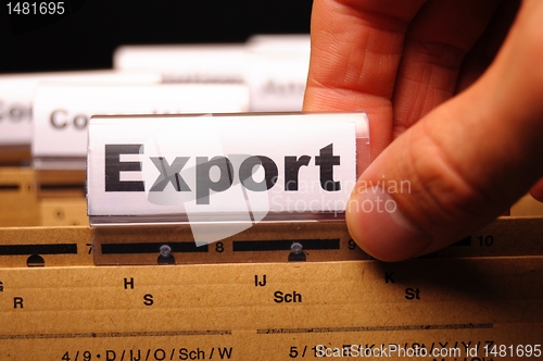 Image of export