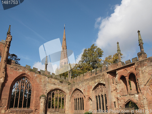 Image of Coventry Cathedral ruins