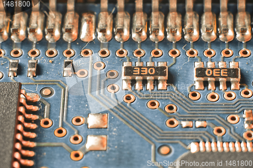 Image of electronic circuit board