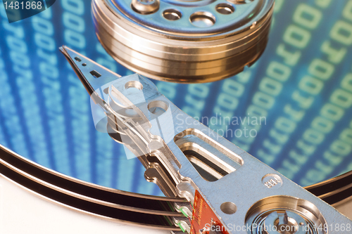 Image of hard drive internals