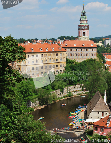 Image of Historical Center of Cesky Krumlov, Czech Republic