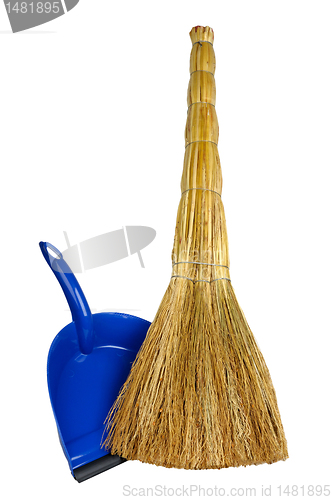 Image of broom and dustpan