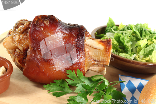 Image of fresh knuckle of pork