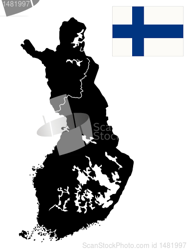 Image of Detailed map of Finland 