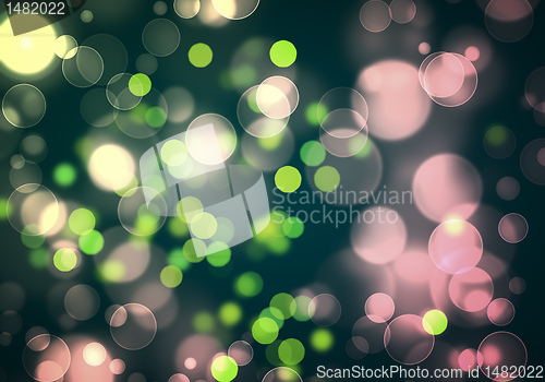 Image of natural bokeh background