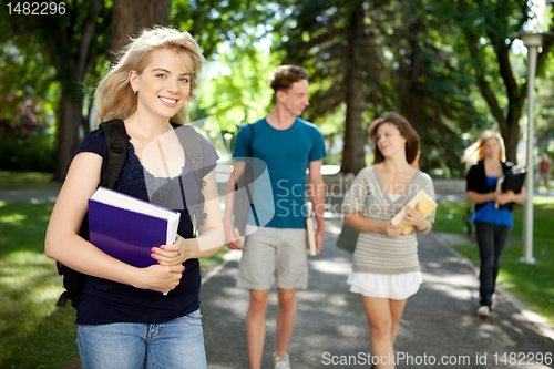 Image of College Girl Portrait