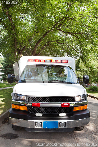 Image of Ambulance on Street