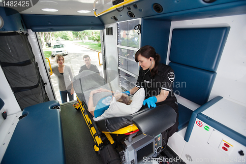 Image of Elderly Ambulance Transport