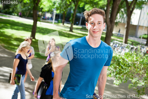 Image of Male on College Campus