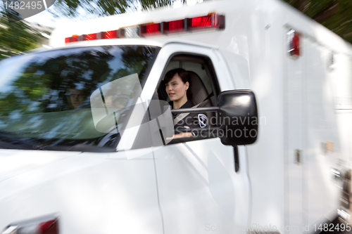 Image of Ambulance Emergency Motion Blur