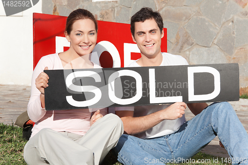 Image of Couple Purchase New Home