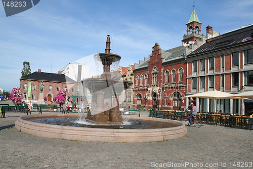 Image of Townsquare of Kristiansand