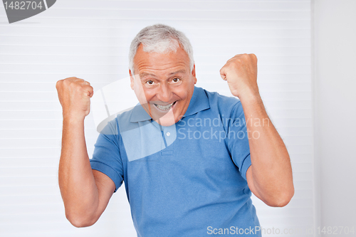 Image of Cheerful Senior Man