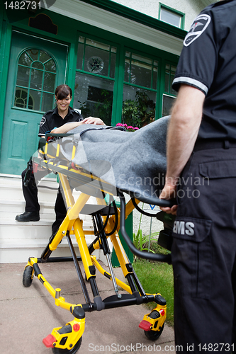 Image of Ambulance Woman Comfort