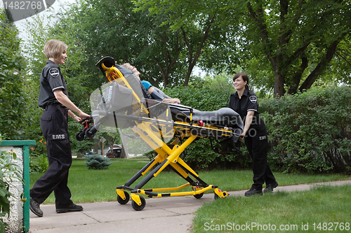 Image of Female Emergency Medical Team