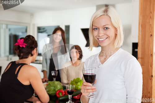 Image of Woman at Party