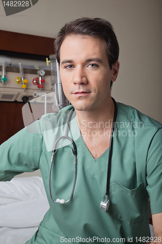 Image of Young male doctor