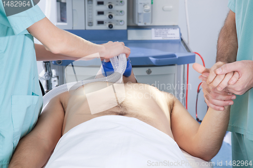 Image of Anesthetist before Surgery