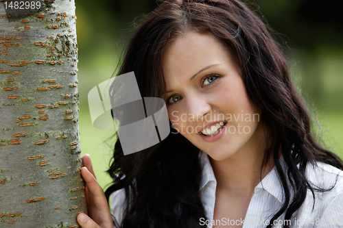 Image of Attractive Smiling Female