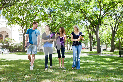 Image of Group of college students