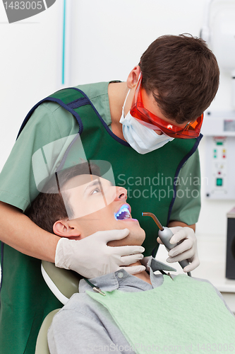 Image of Patient visiting dentist